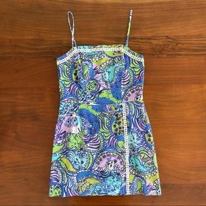 Lilly Pulitzer Jessie Romper EUC Size 6